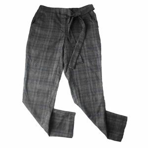 Joe Benbasset Pull On Plaid Pants  Women’s Small Elastic waist with Tie front